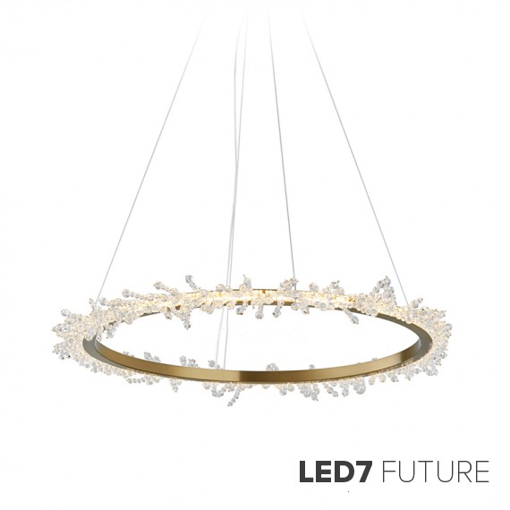 Loft Industry Modern - Beads Crystall Chandelier